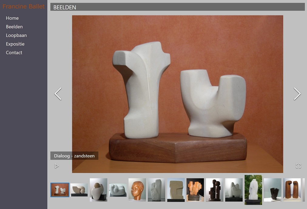 Website Francine Ballet